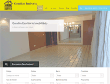 Tablet Screenshot of gondimimoveis.com.br